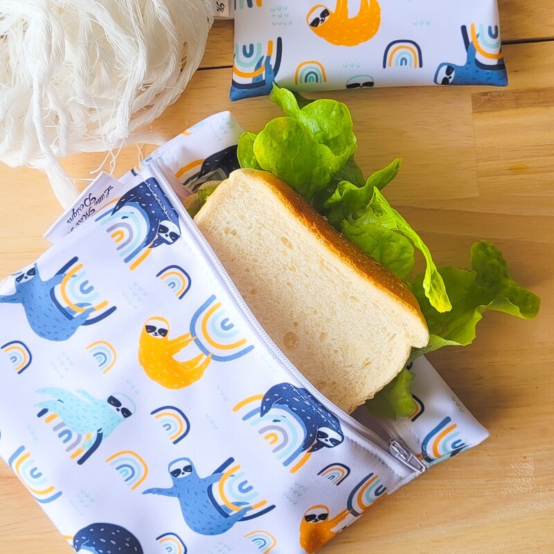 reusable fabric sandwich bag